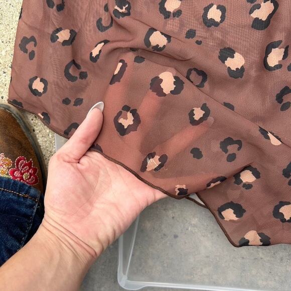 Brown and black leopard print - Picture 3 of 6